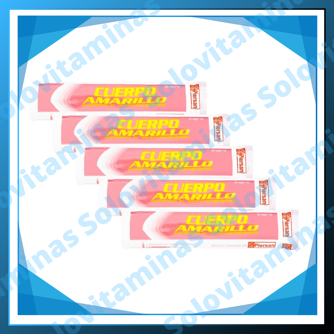 CUERPO AMARILLO - 1 Ampolla de 2ml 5 PACK
