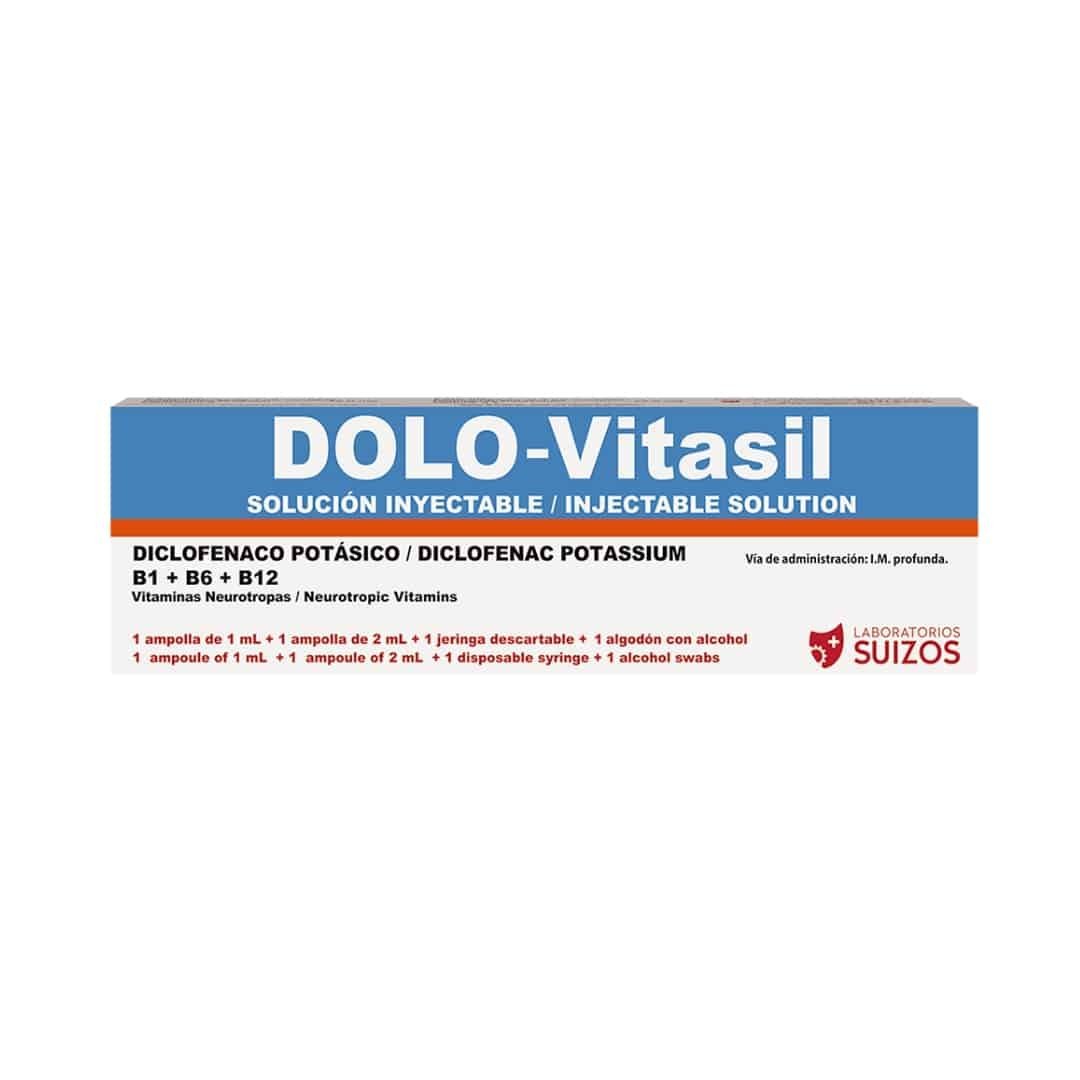 DOLO-VITASIL Injectable Solution Tripack - 3 Ampoules