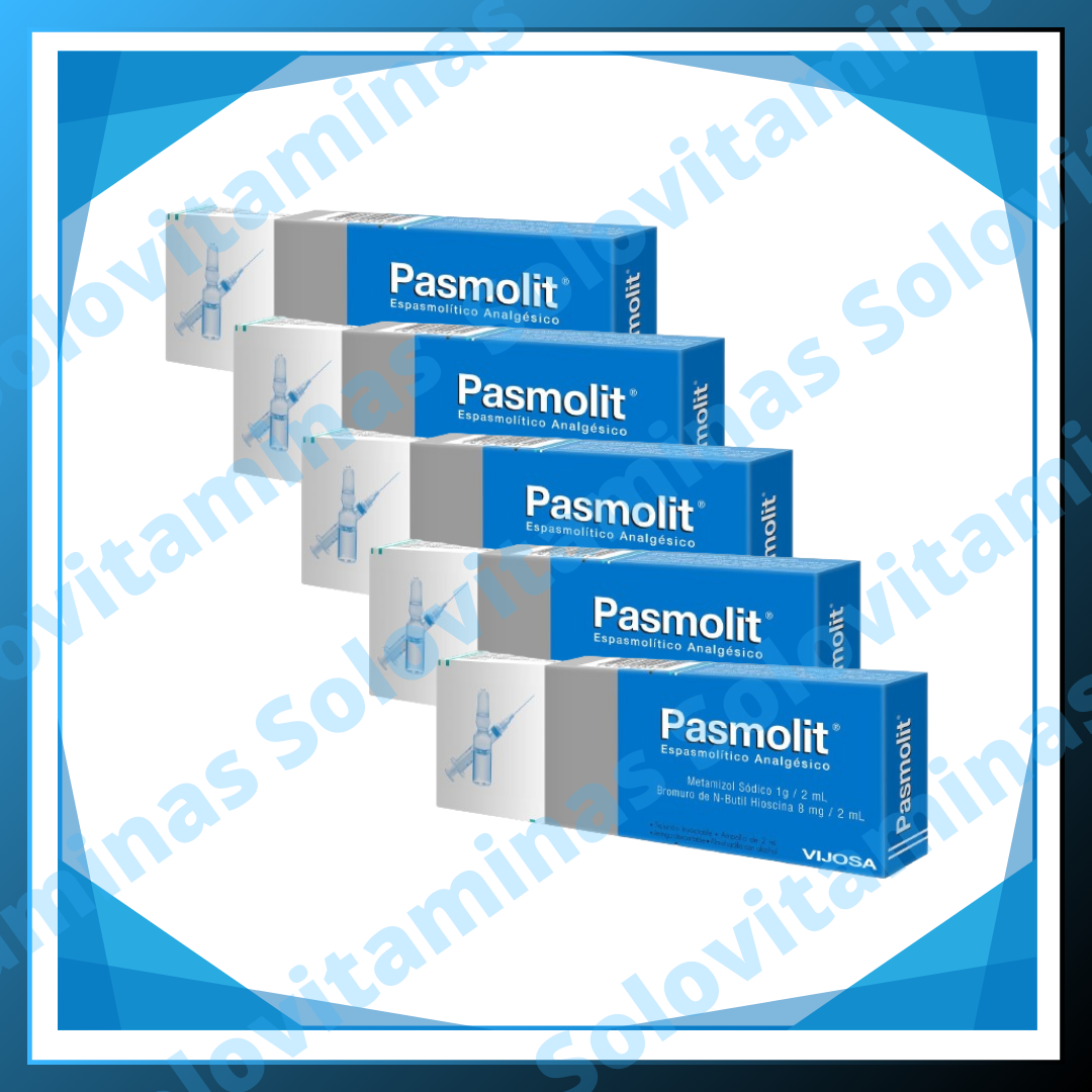 Pasmolit Ampoule 2ml - 5 Pack for Spasmodic Relief