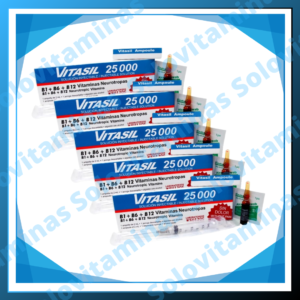 VITASIL Injectable 25,000 (Neurotropas + B Complex) - 5 Pack