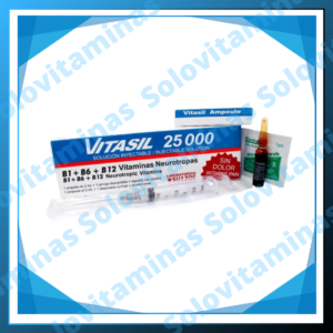 VITASIL Injectable 25,000 (Neurotropas + B Complex) Unit
